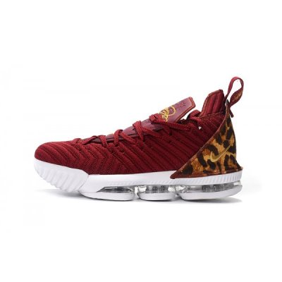 Nike Erkek Lebron 16 Kırmızı / Metal Altın / Renkli Basketbol Ayakkabısı Türkiye - CS728FQ7